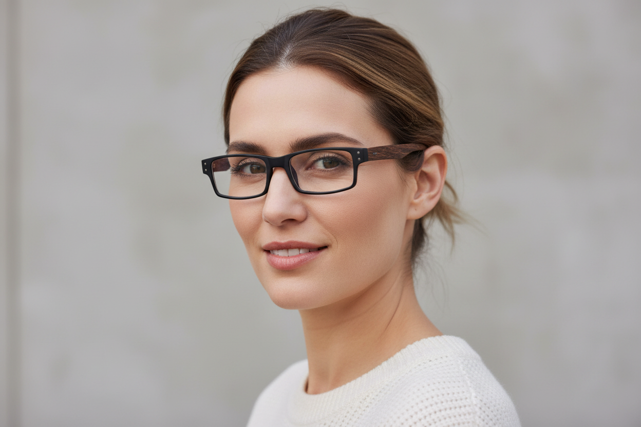 Mens or Women’s Readers Glasses Woodlike Readers