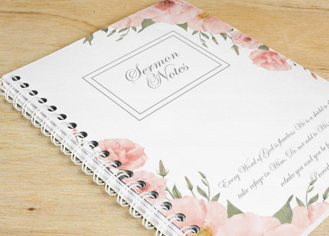 Sermon Notes Notebook