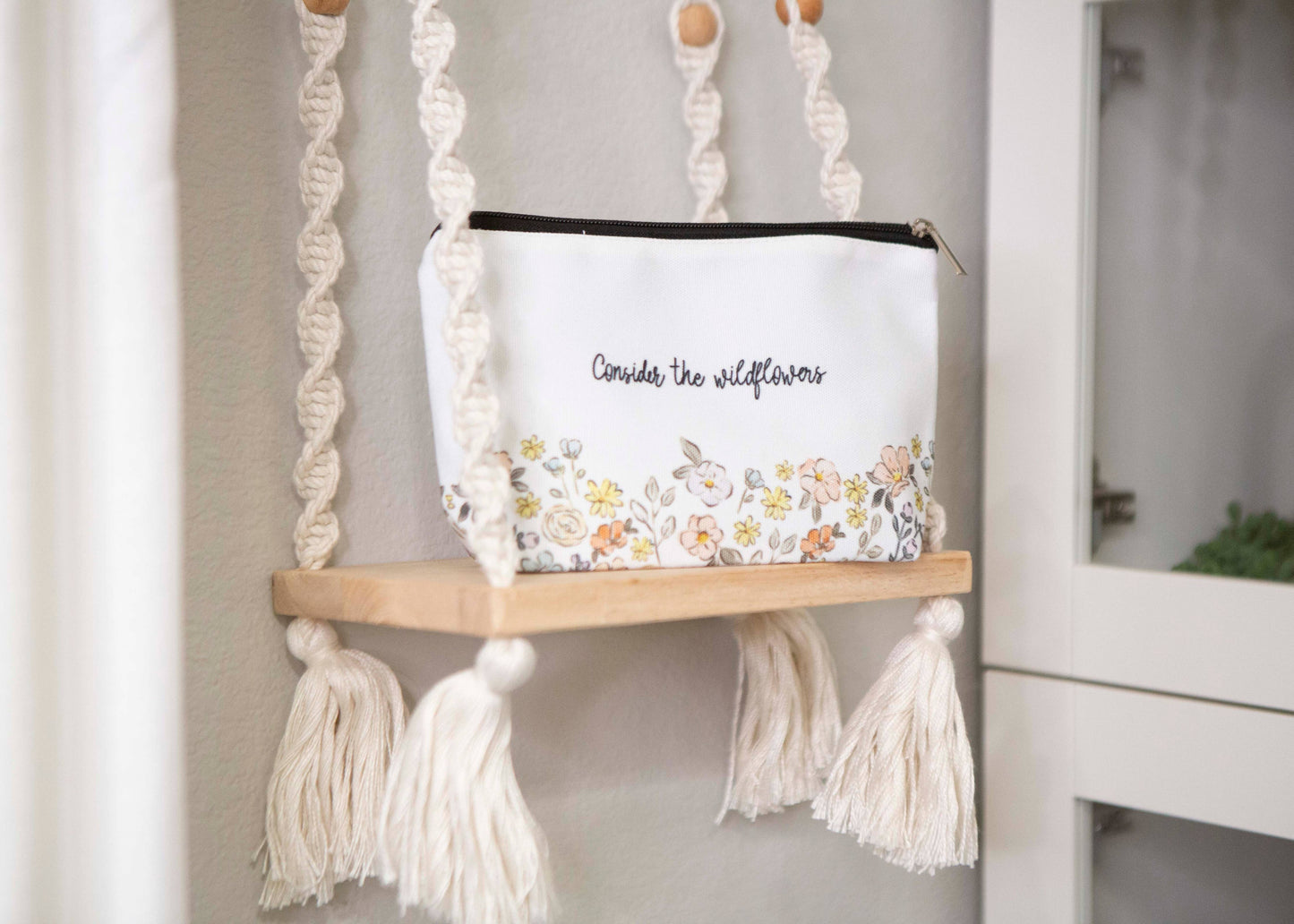 Consider the Wildflowers Pencil Pouch| Bible Study Pencil Bag