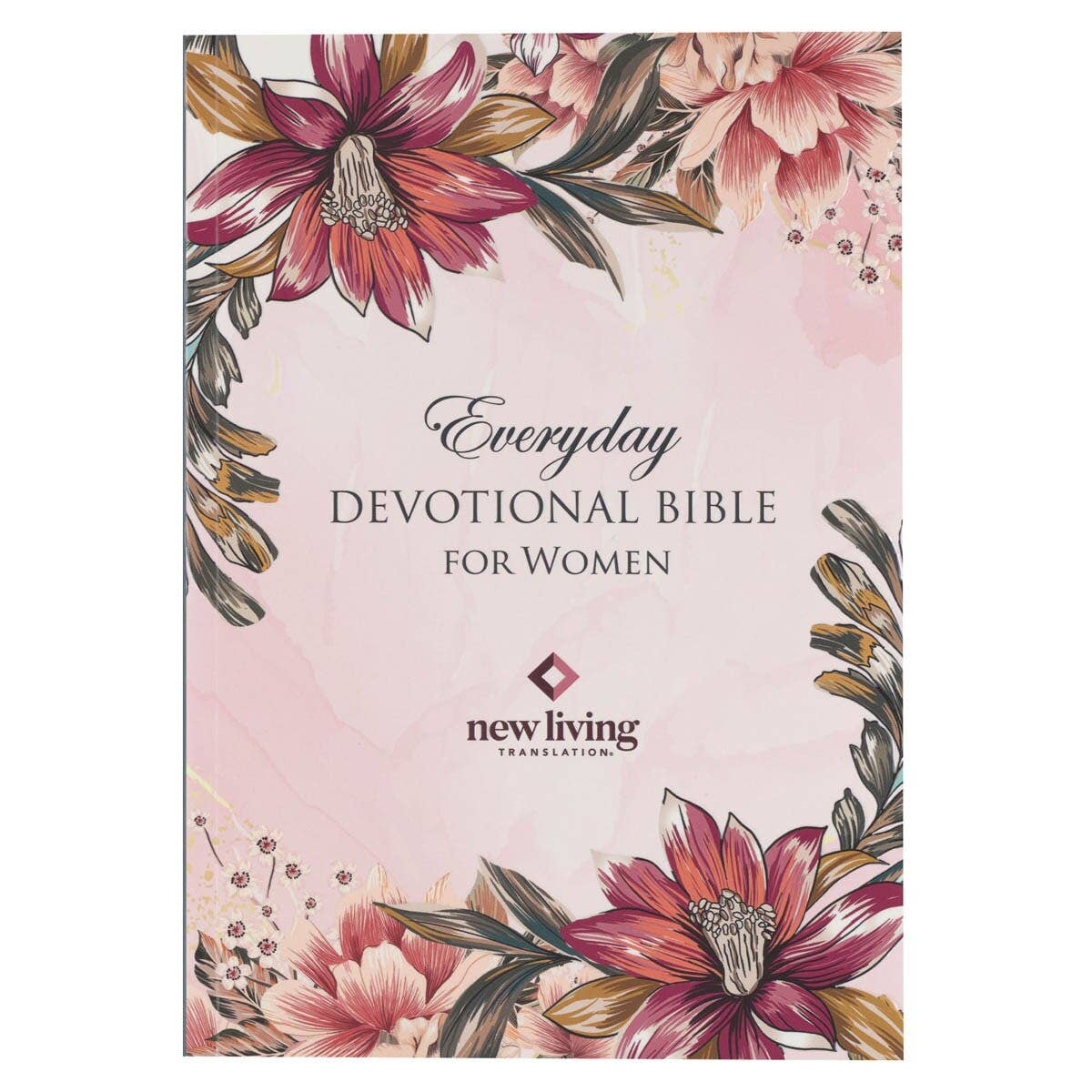 Devotional Bible NLT for Women Softcover, Floral