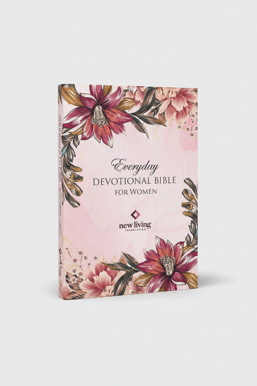 Devotional Bible NLT for Women Softcover, Floral