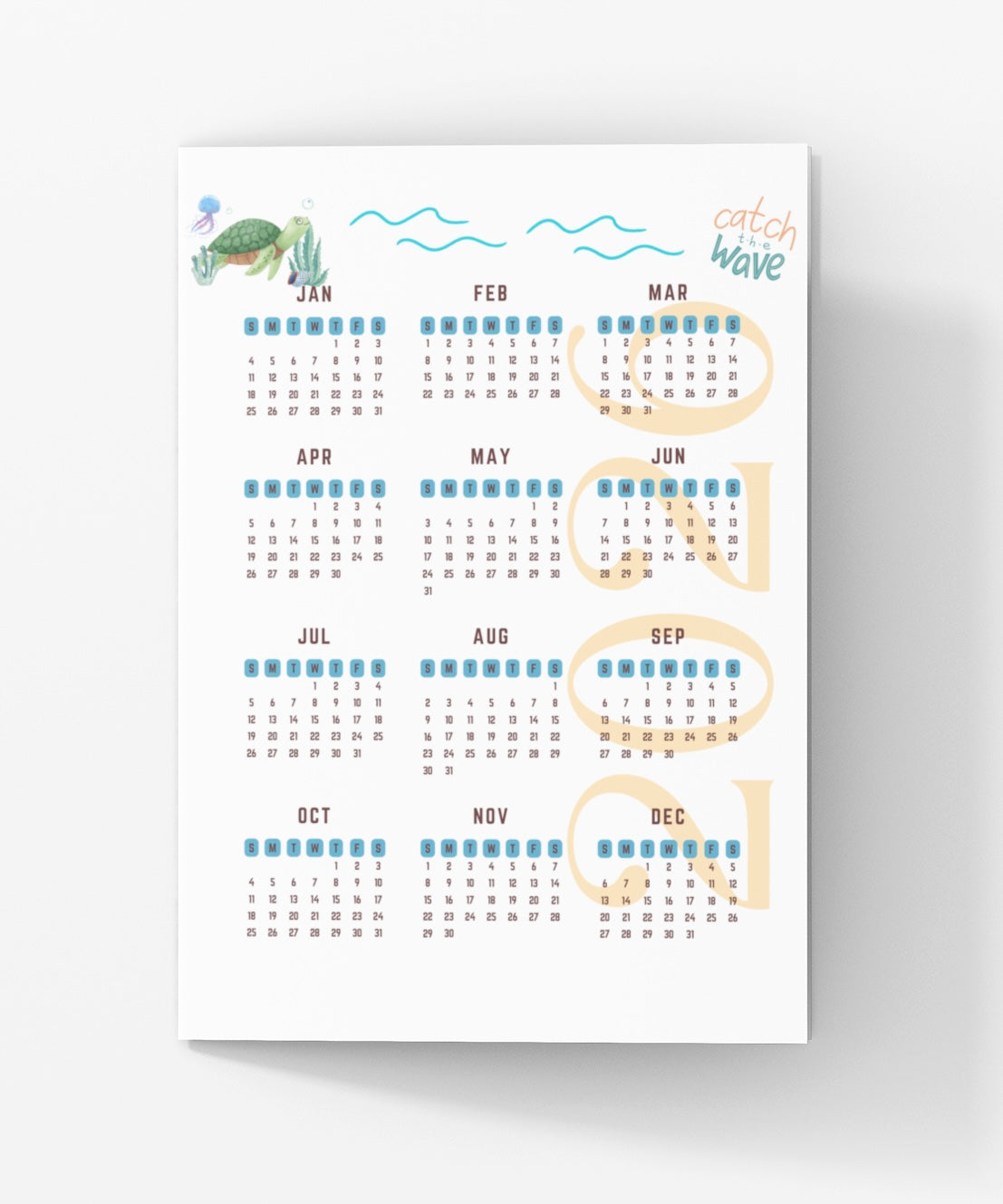 Personalized Under The Sea Planner for Teachers Plan Book for Education