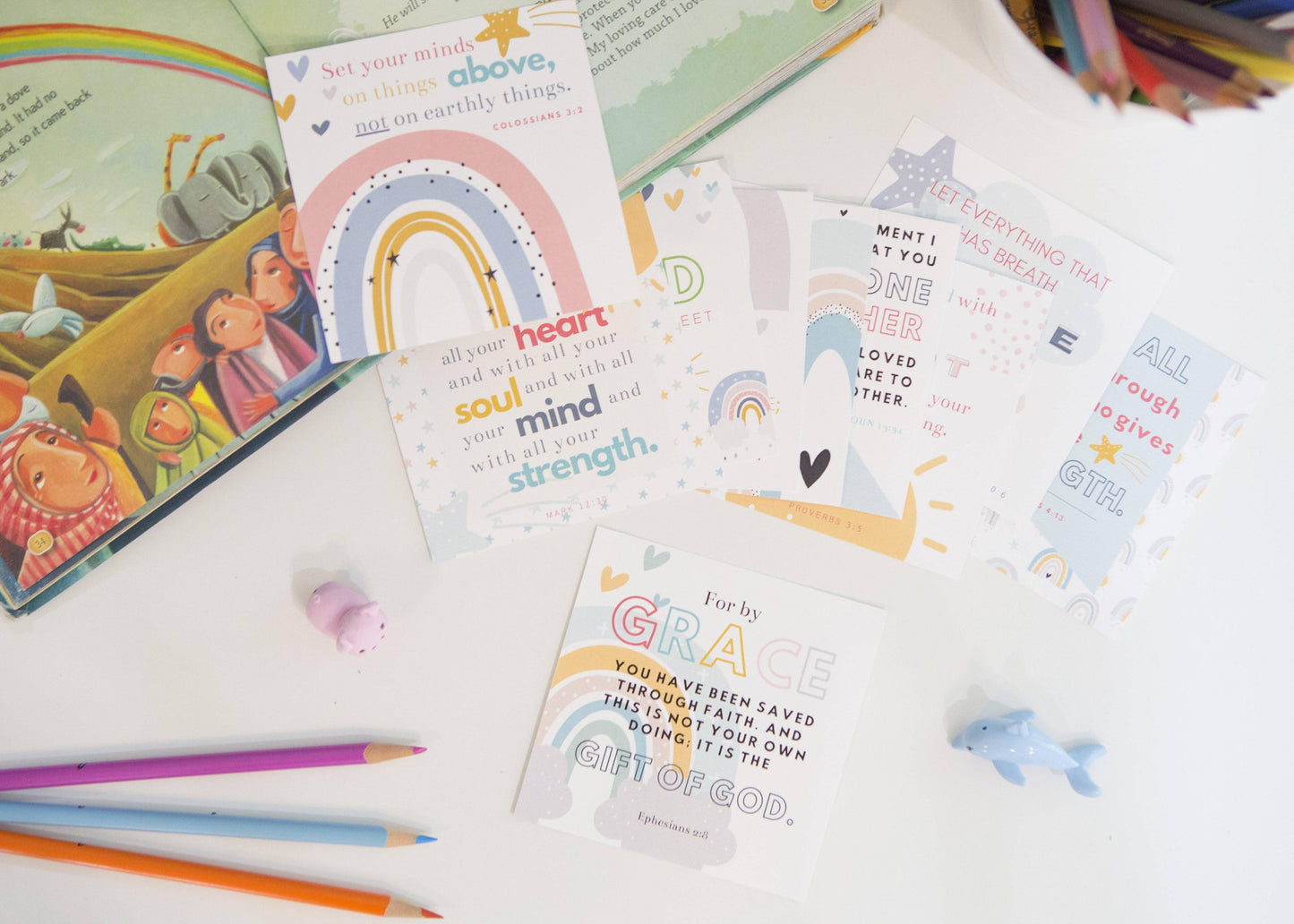 Scripture Memory Cards for Kids