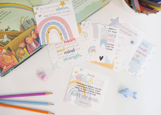 Scripture Memory Cards for Kids