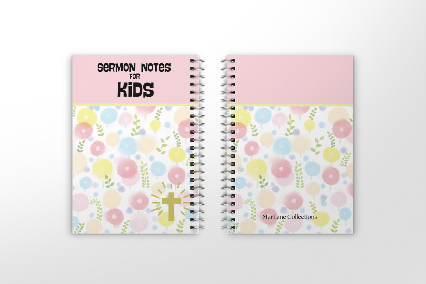 Sermon Notes Notebook For Kids Church Notebook Gift for Bible Study Notebook for Girls Note Taking for Christian Young Ladies