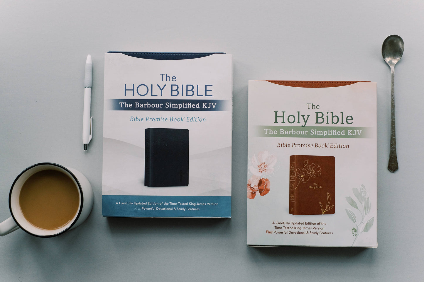 The Holy Bible: SKJV [Chestnut Floral]