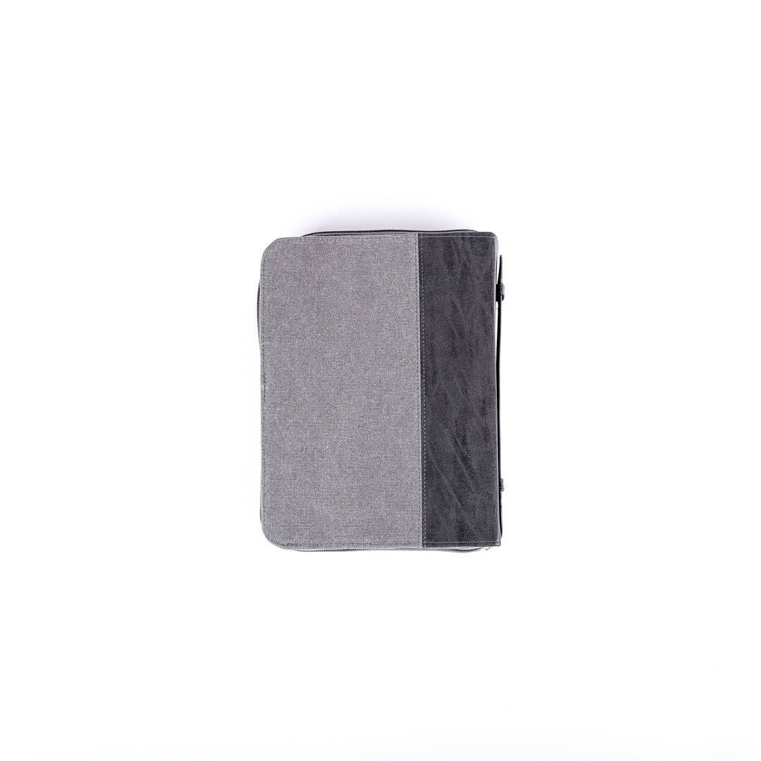 Bible Cover Imitation Leather Strong Courageous L