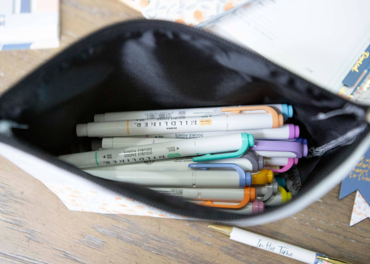 Be Still Bible Pencil Case | Bible Pencil Bag