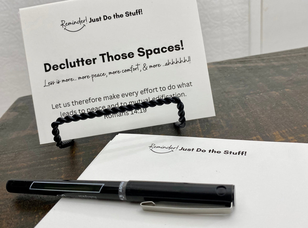 'Just Do the Stuff' Scripture Cards