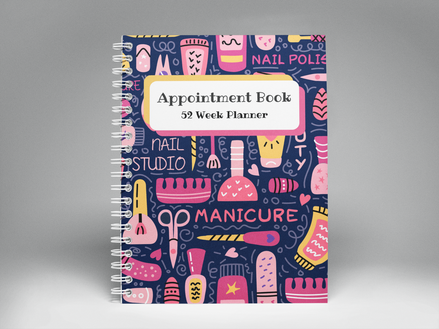 Personalizable 52 Week Appointment Planner