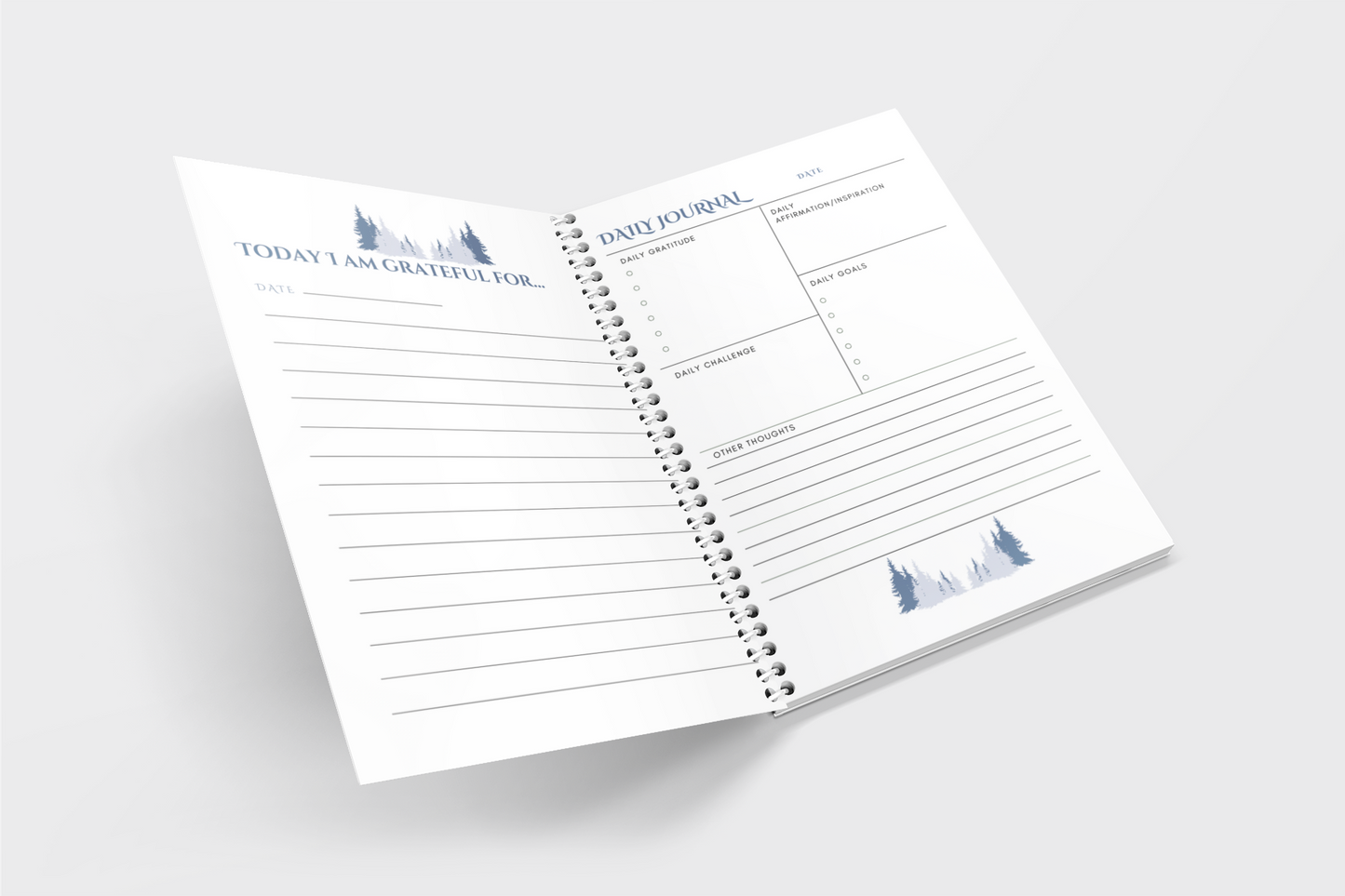 Gratitude Journal Gift Christian Spiral Notebook Gratitude Journal Faith Based Gift  Thankful Notebook For Her Daily Journal