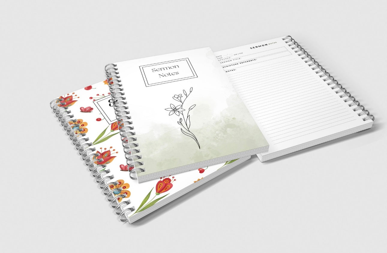 Sermon Notes Notebook