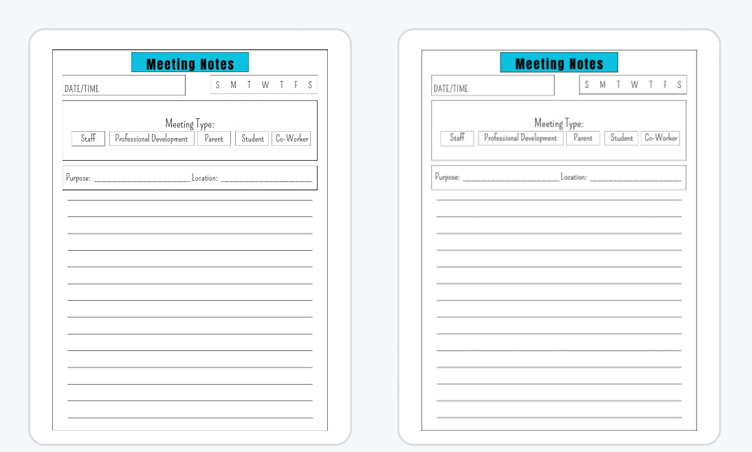 Power~To~Flower Teacher Planner