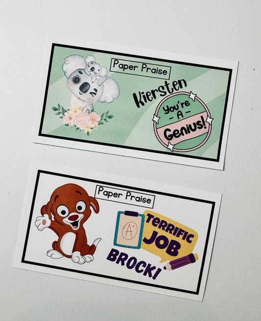 Paper Praise Cards