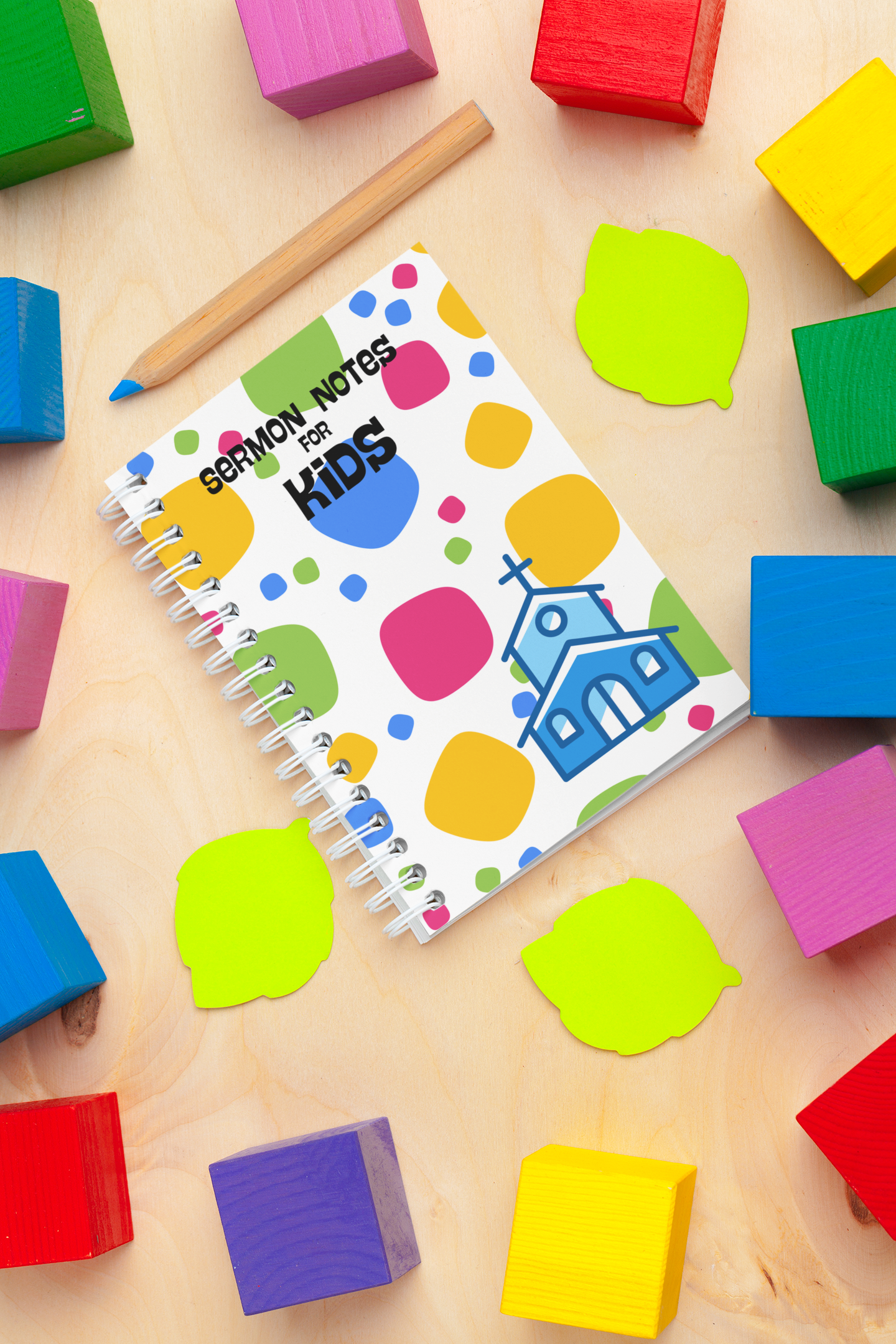 Sermon Notes Notebook For Kids Church Notebook Gift for Bible Study Notebook for Boys Note Taking for Christian Young Boys