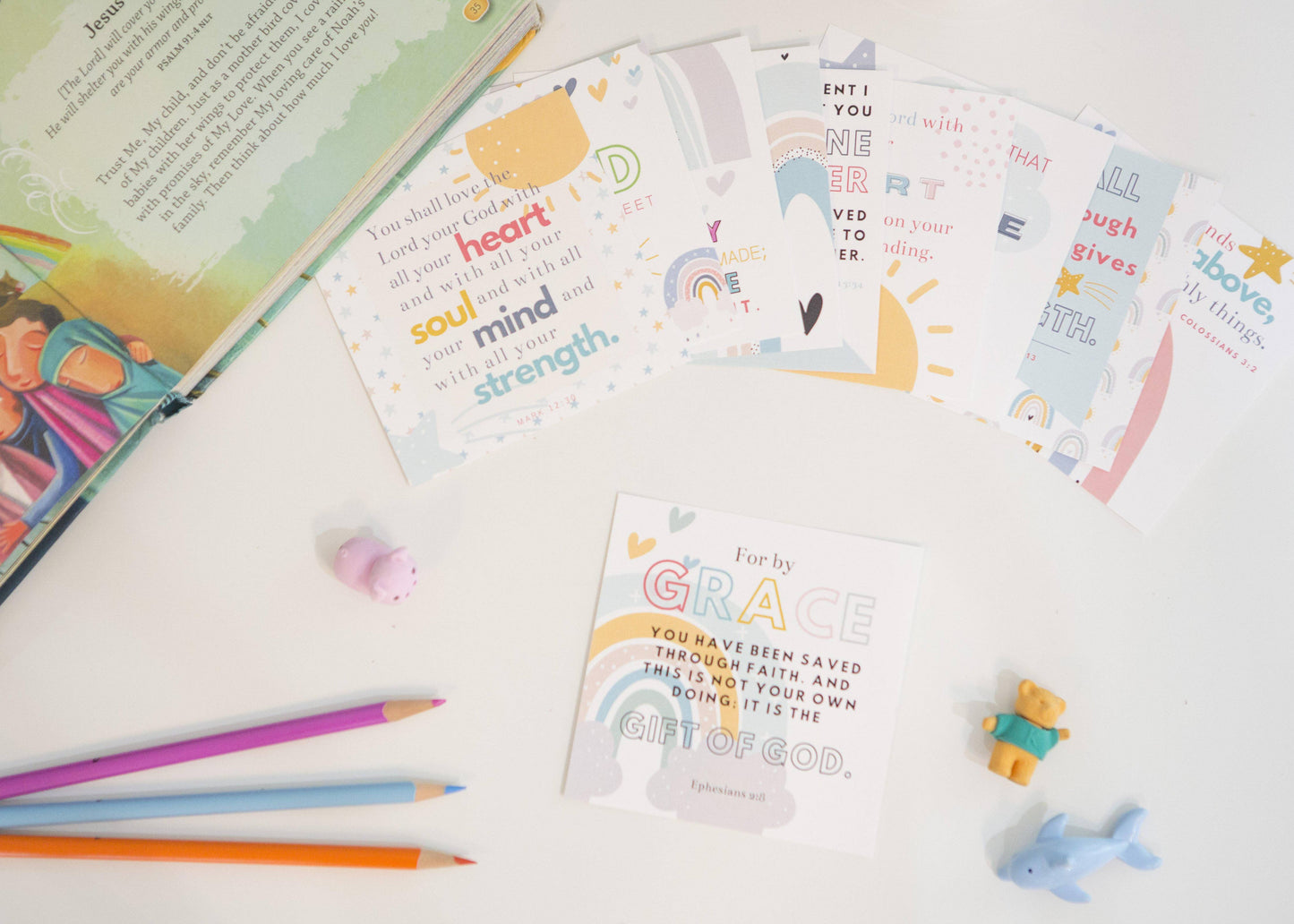 Scripture Memory Cards for Kids