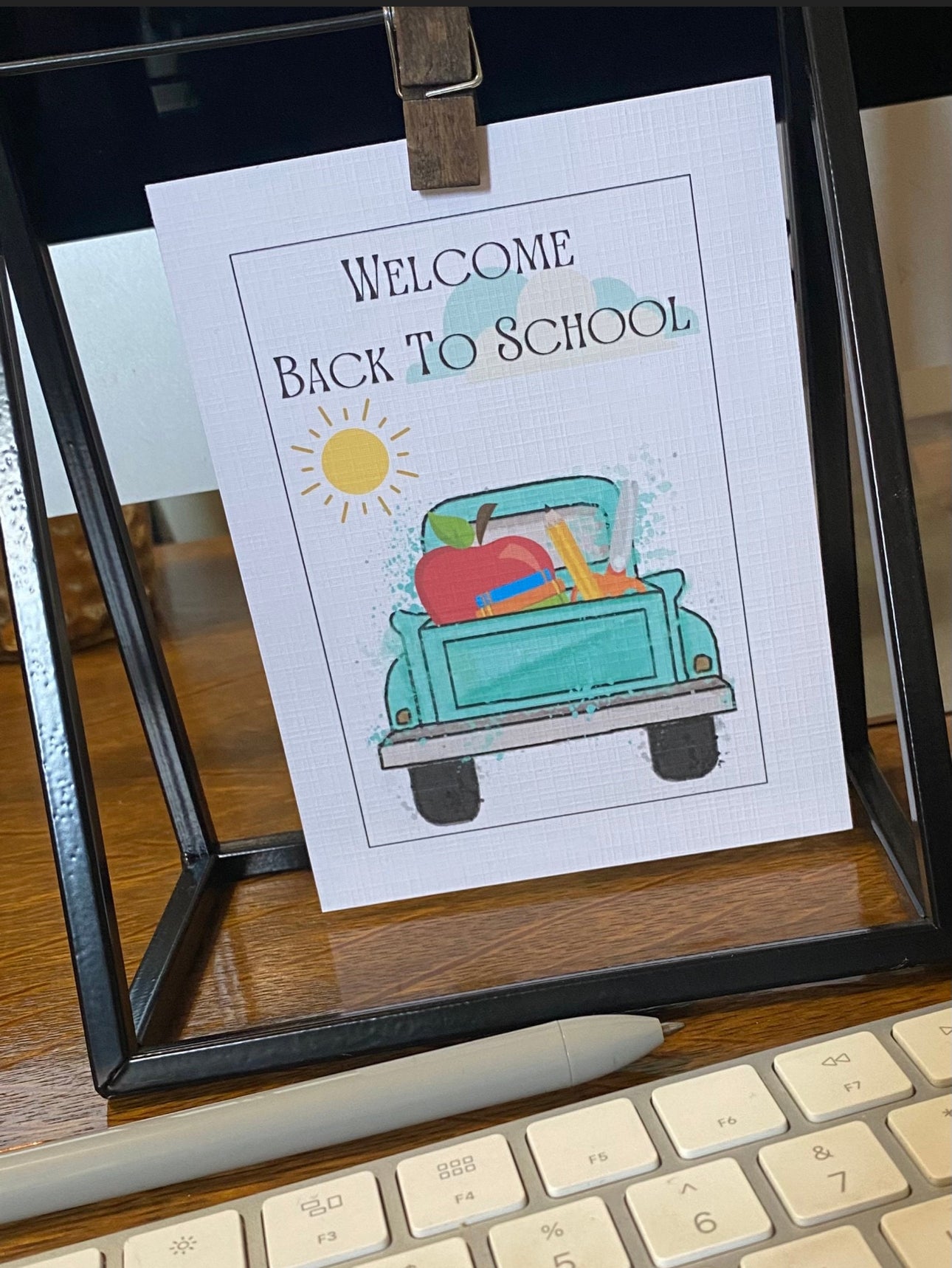 Back To School Personalizable Postcards