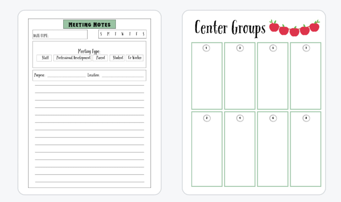 Welcome to the Herd Teacher Planner