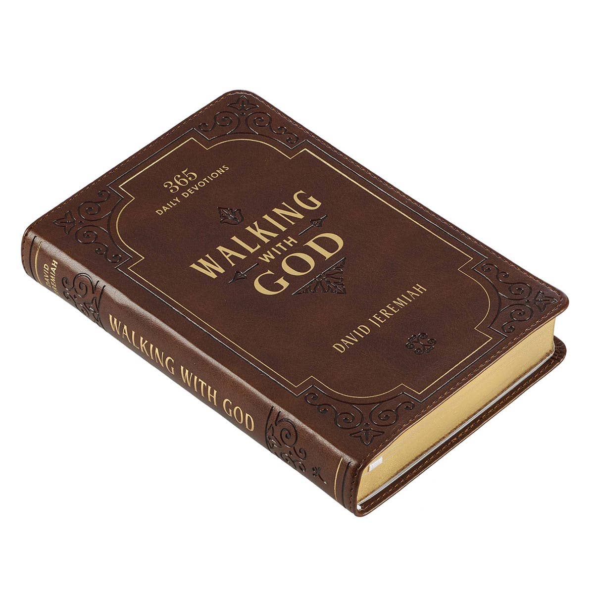 Devotional Walking with God Faux Leather