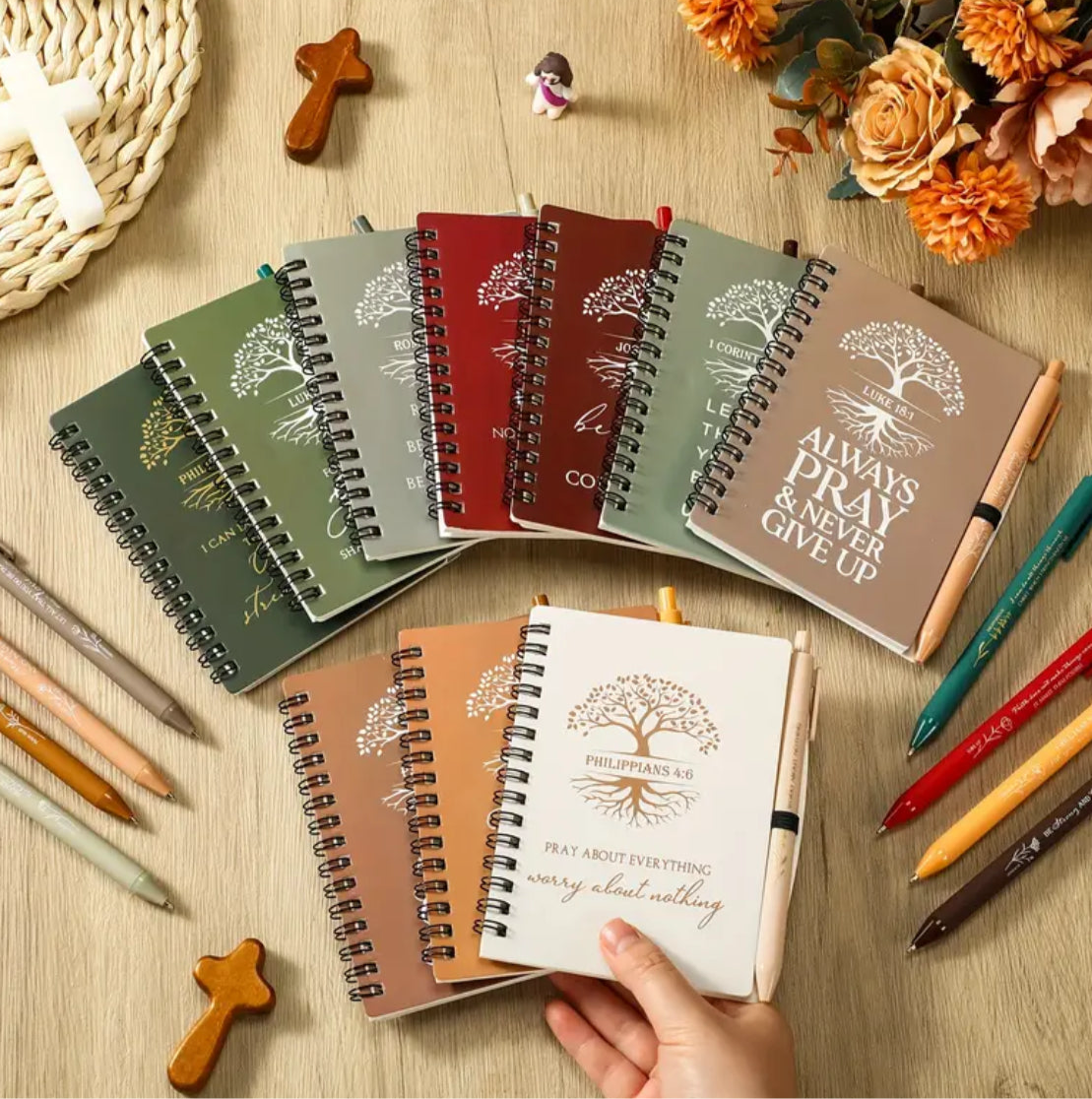 Pocket Bible Study Notebook & Pen Set