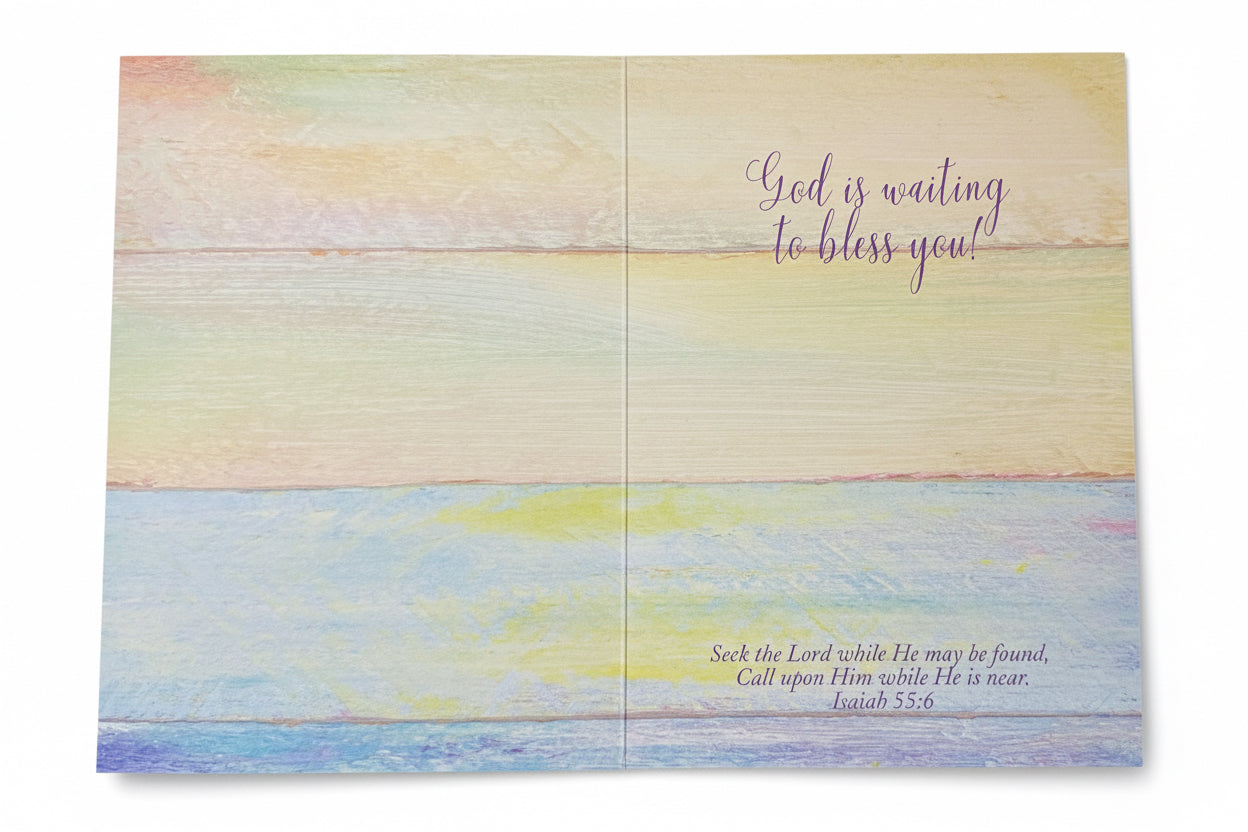 Single Card with envelope: Encouragement