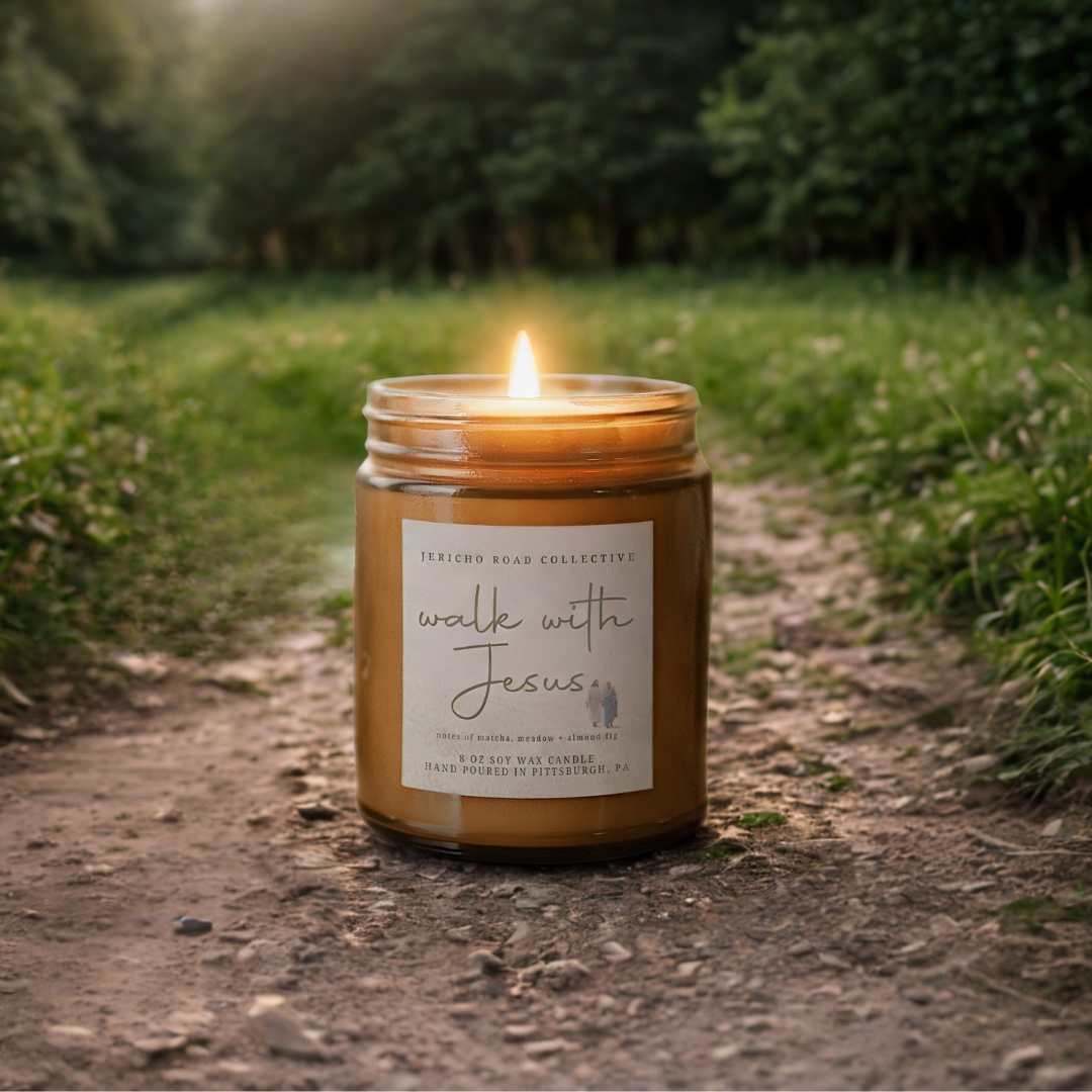 Walk With Jesus Soy Wax Candle