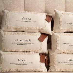 Travel Pillows - Bible Verses