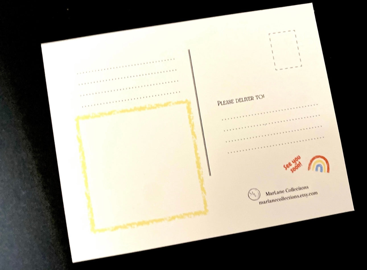 Welcome To My Class Personalizable PostCard