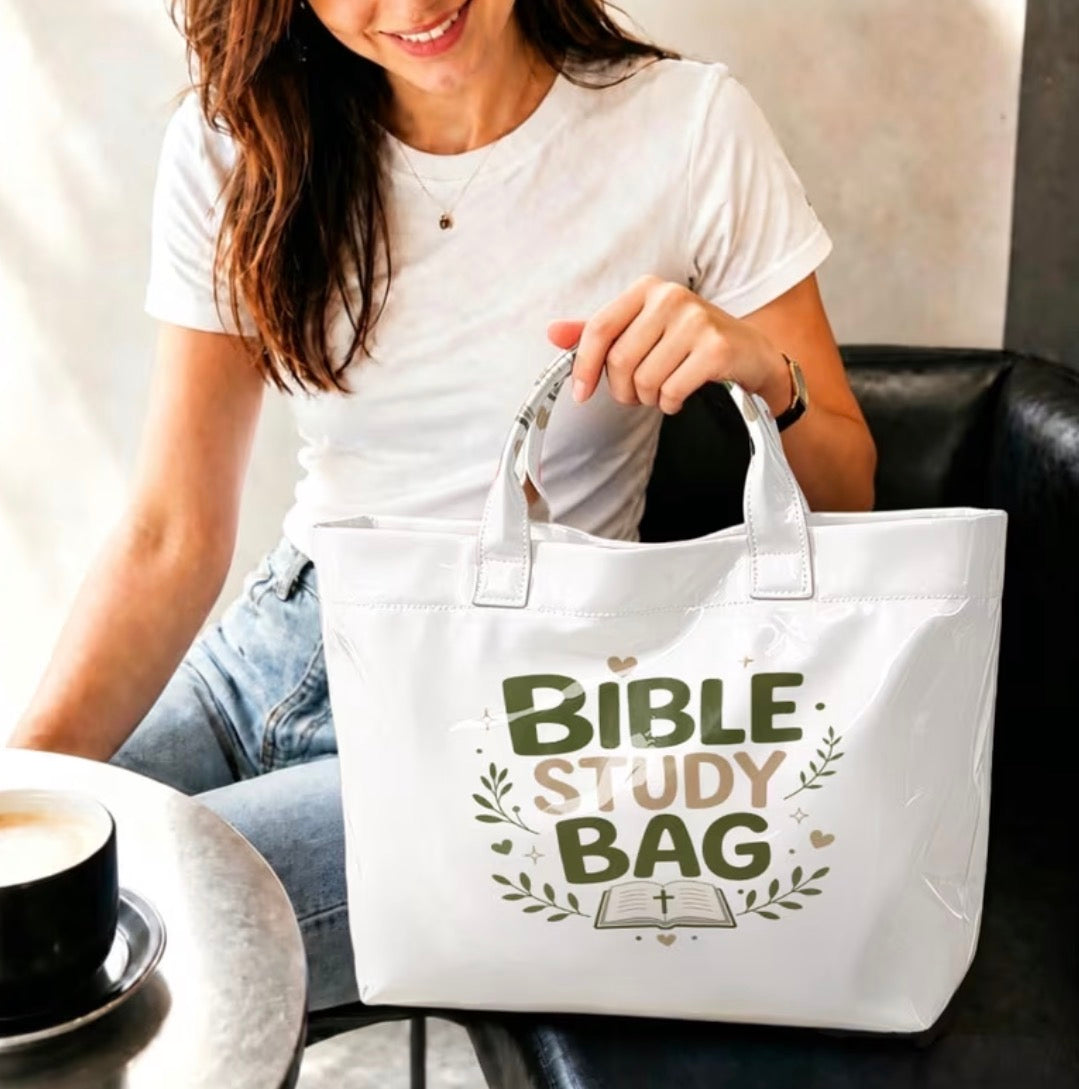 Bible Study Tote Bag/Handbag Large Capacity Ladies Handbag