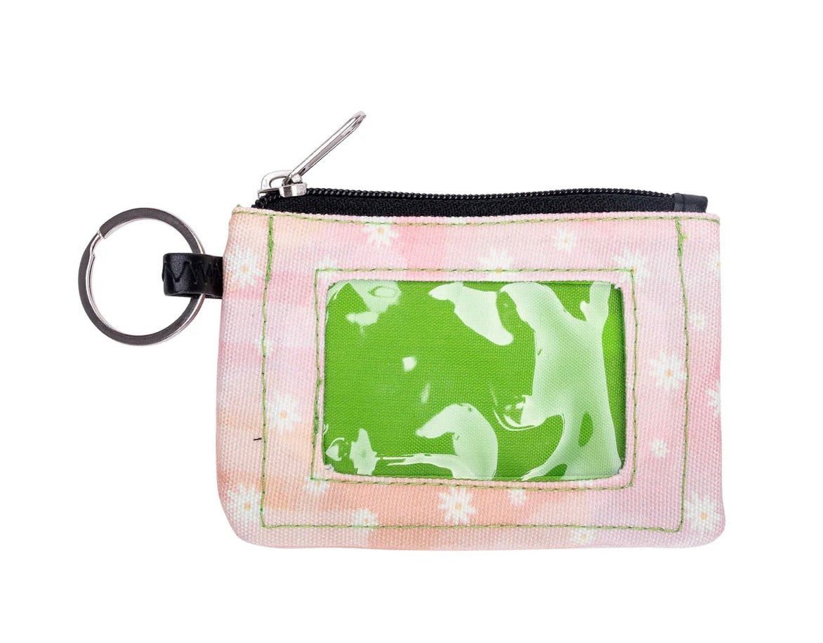 Coin Purse: ID Holder: Keychain: Strong and Courageous