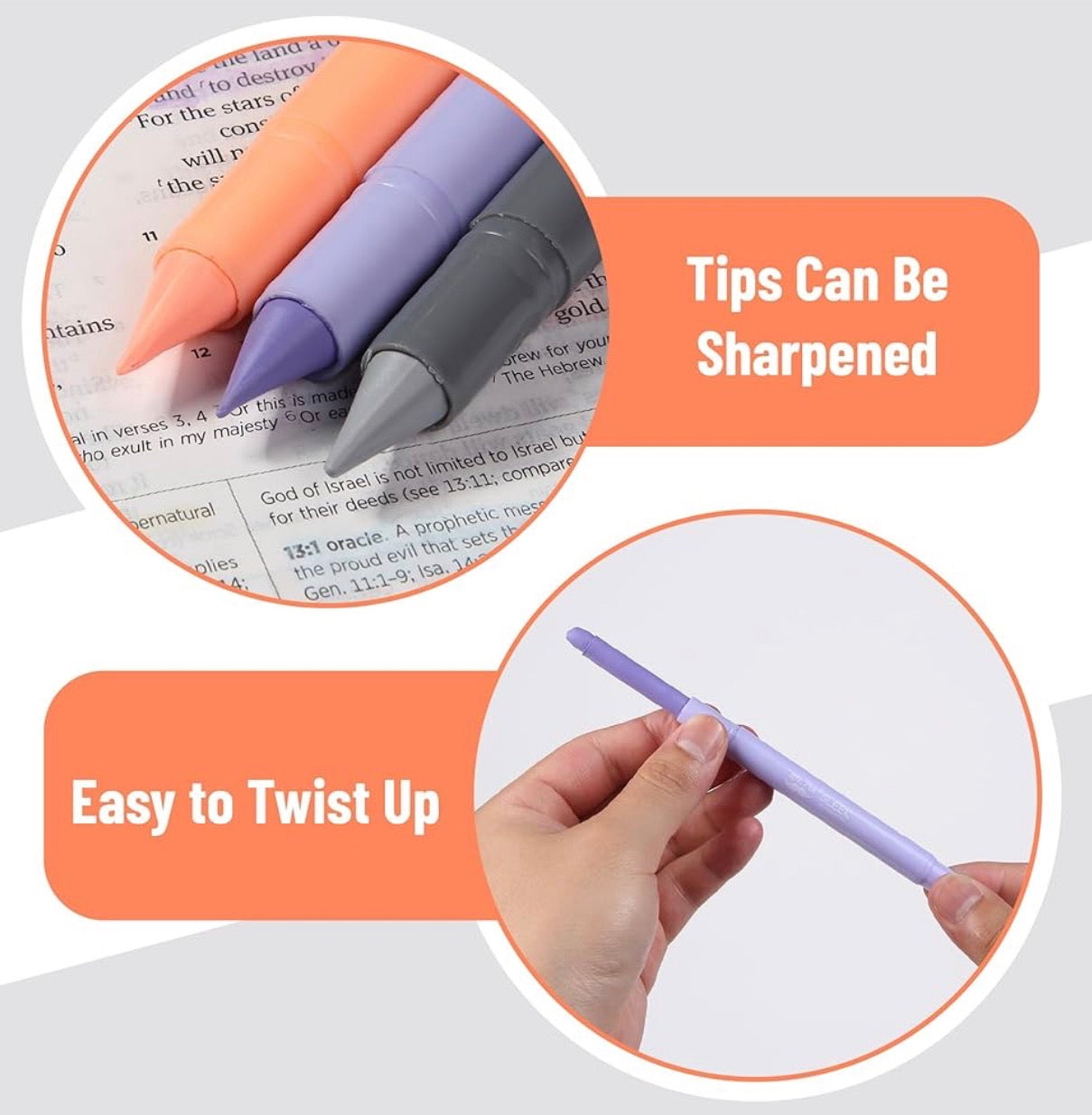Mr. Pen- No Bleed Gel Highlighters, Ethereal Pastel, 14 Pack, Bible Highlighters