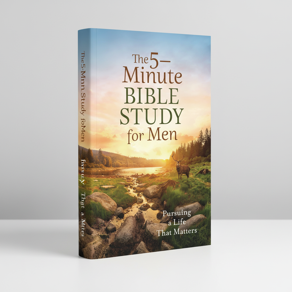 The 5-Minute Bible Study for Men: Pursuing a Life That Matte