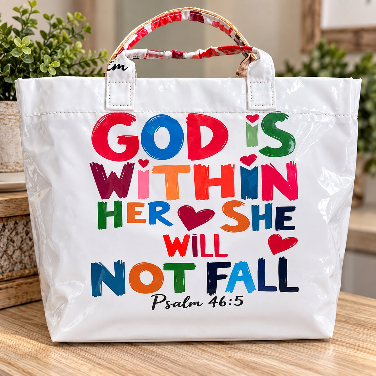 Bible Study Tote Bag/Handbag Large Capacity Ladies Handbag