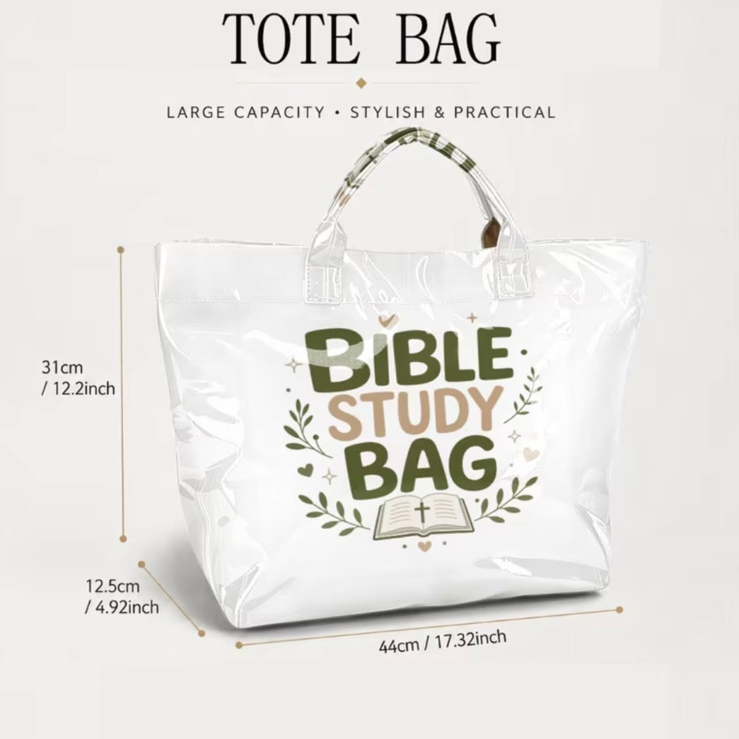 Bible Study Tote Bag/Handbag Large Capacity Ladies Handbag