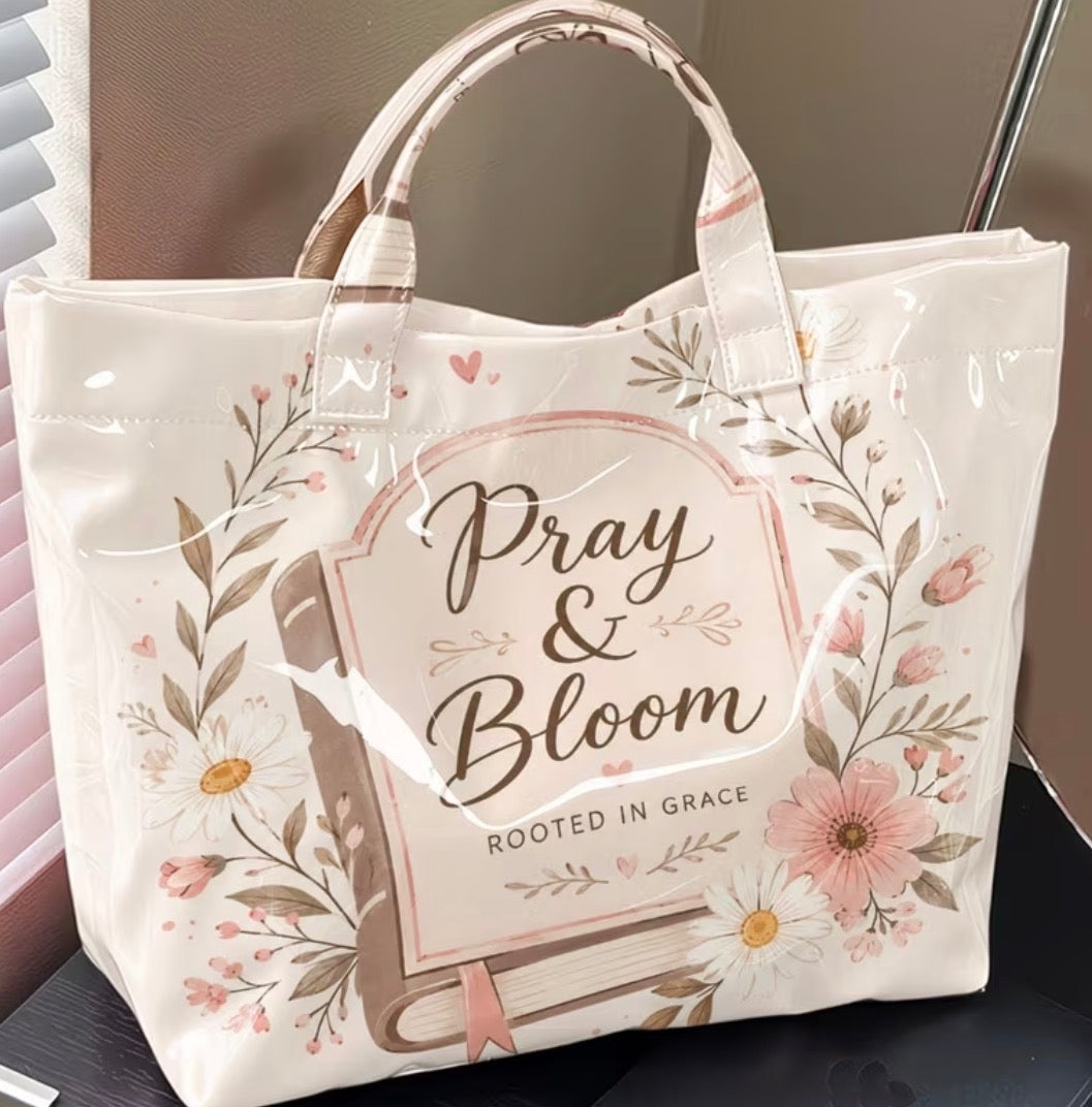 Bible Study Tote Bag/Handbag Large Capacity Ladies Handbag
