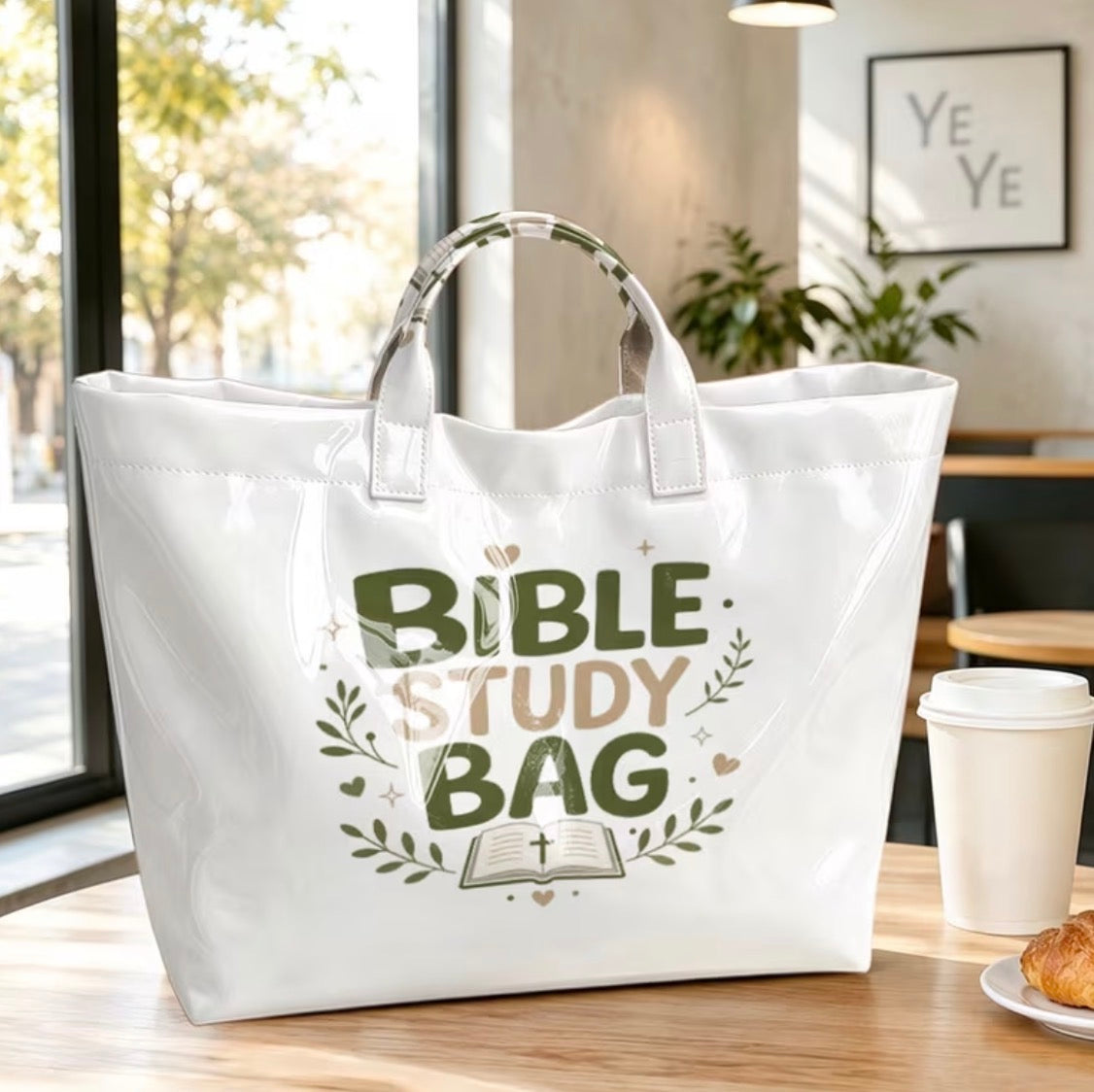 Bible Study Tote Bag/Handbag Large Capacity Ladies Handbag