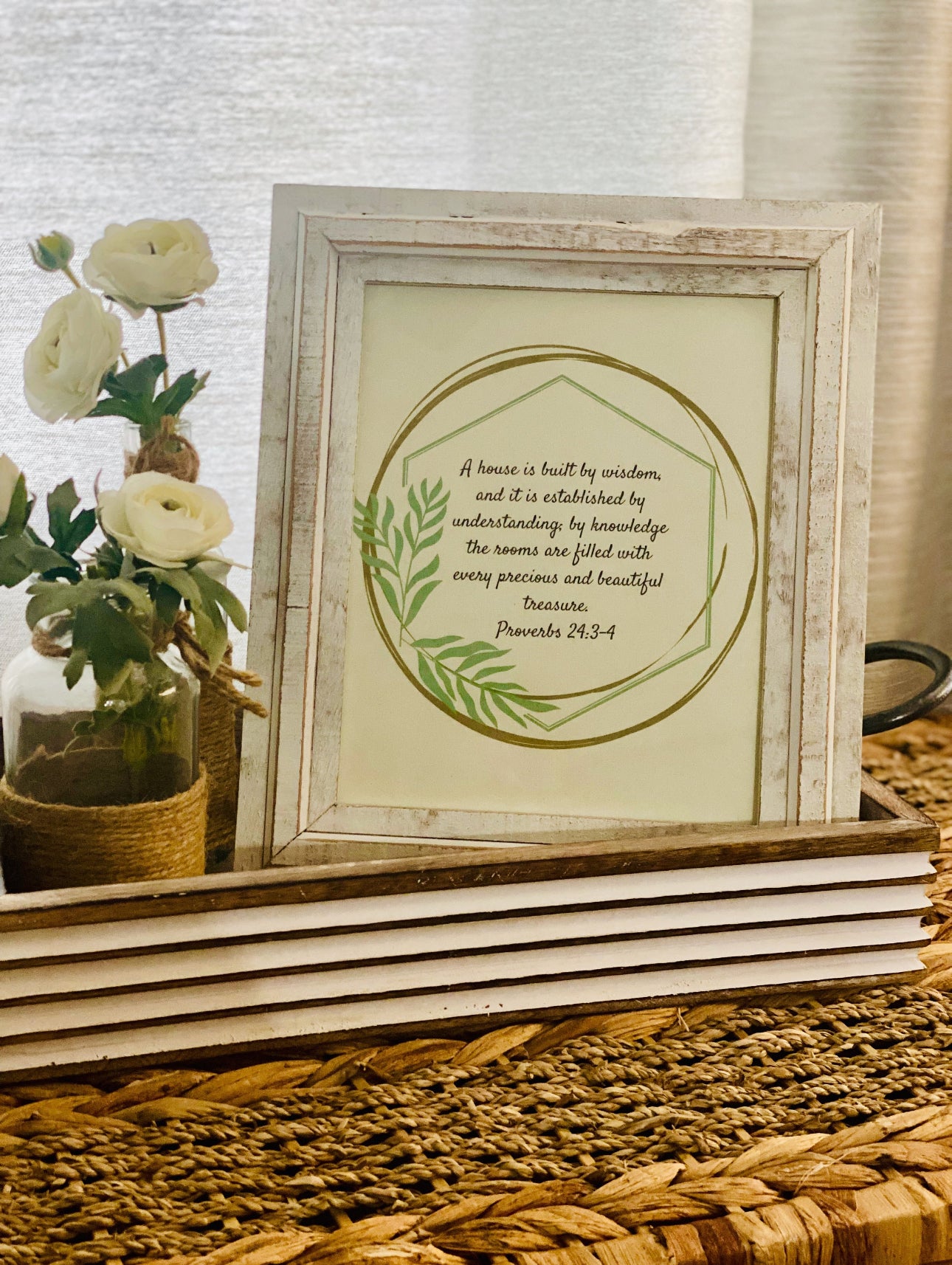 Cherished Home 8 x 10 Wall/Table Art