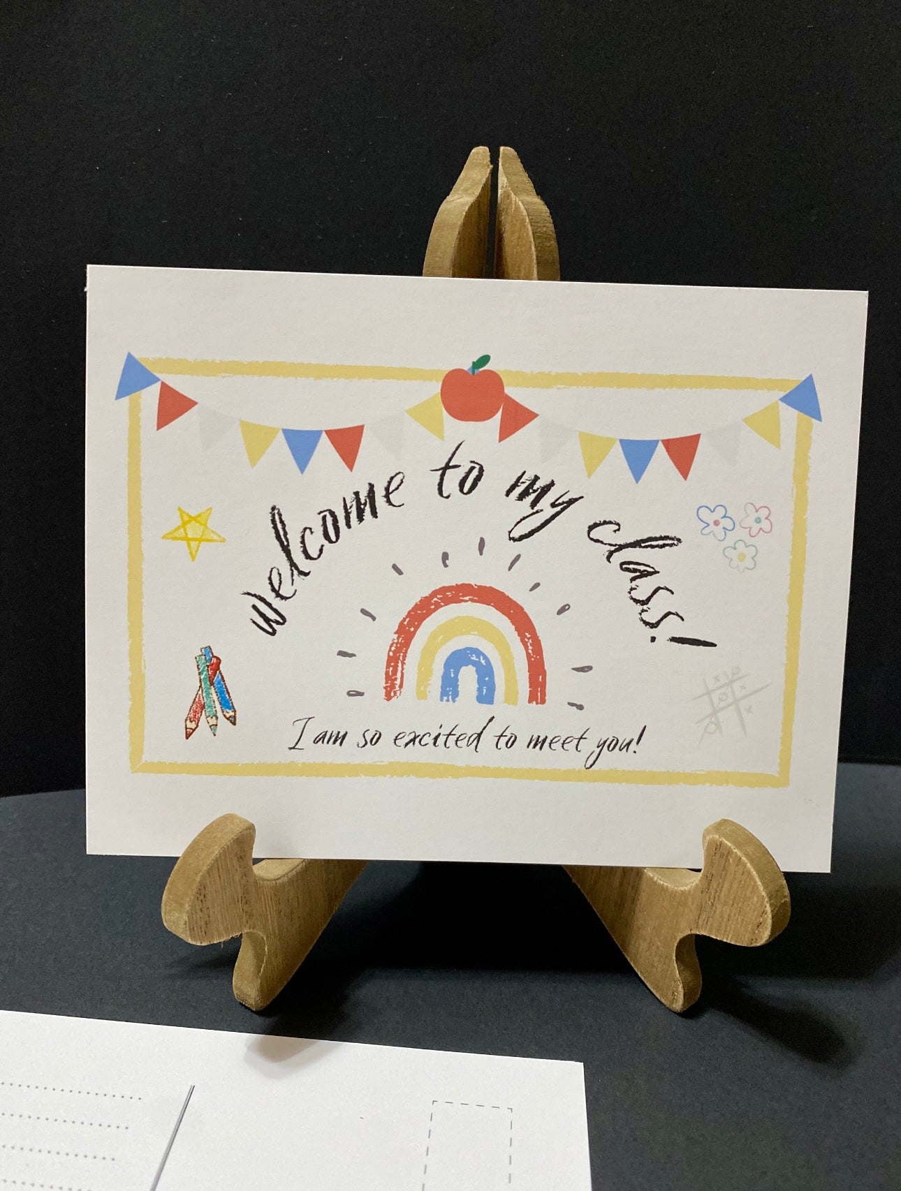 Welcome To My Class Personalizable PostCard