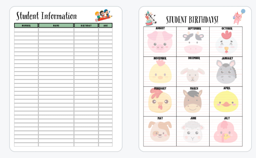 Welcome to the Herd Teacher Planner