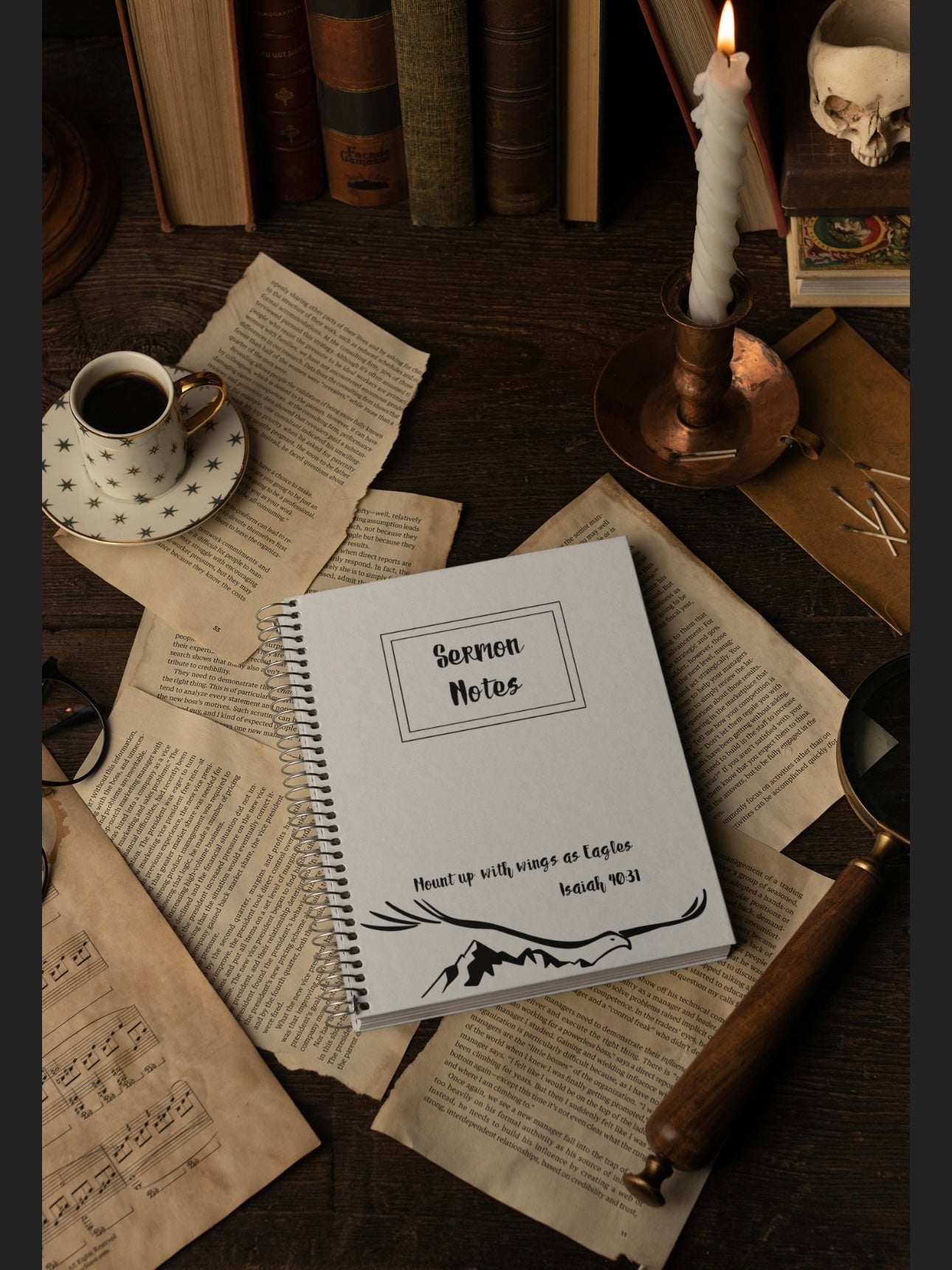 Sermon Notes Notebook