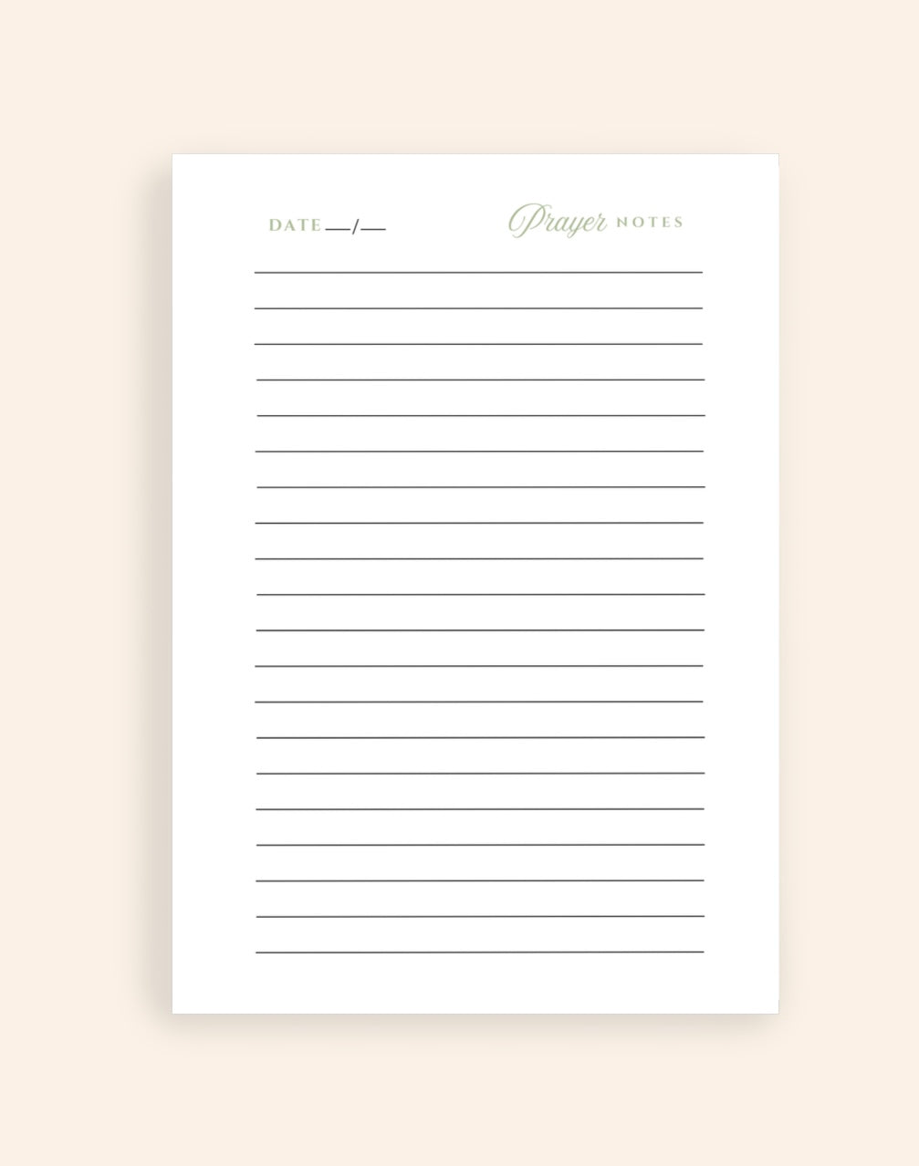 Letters to God Prayer Journal