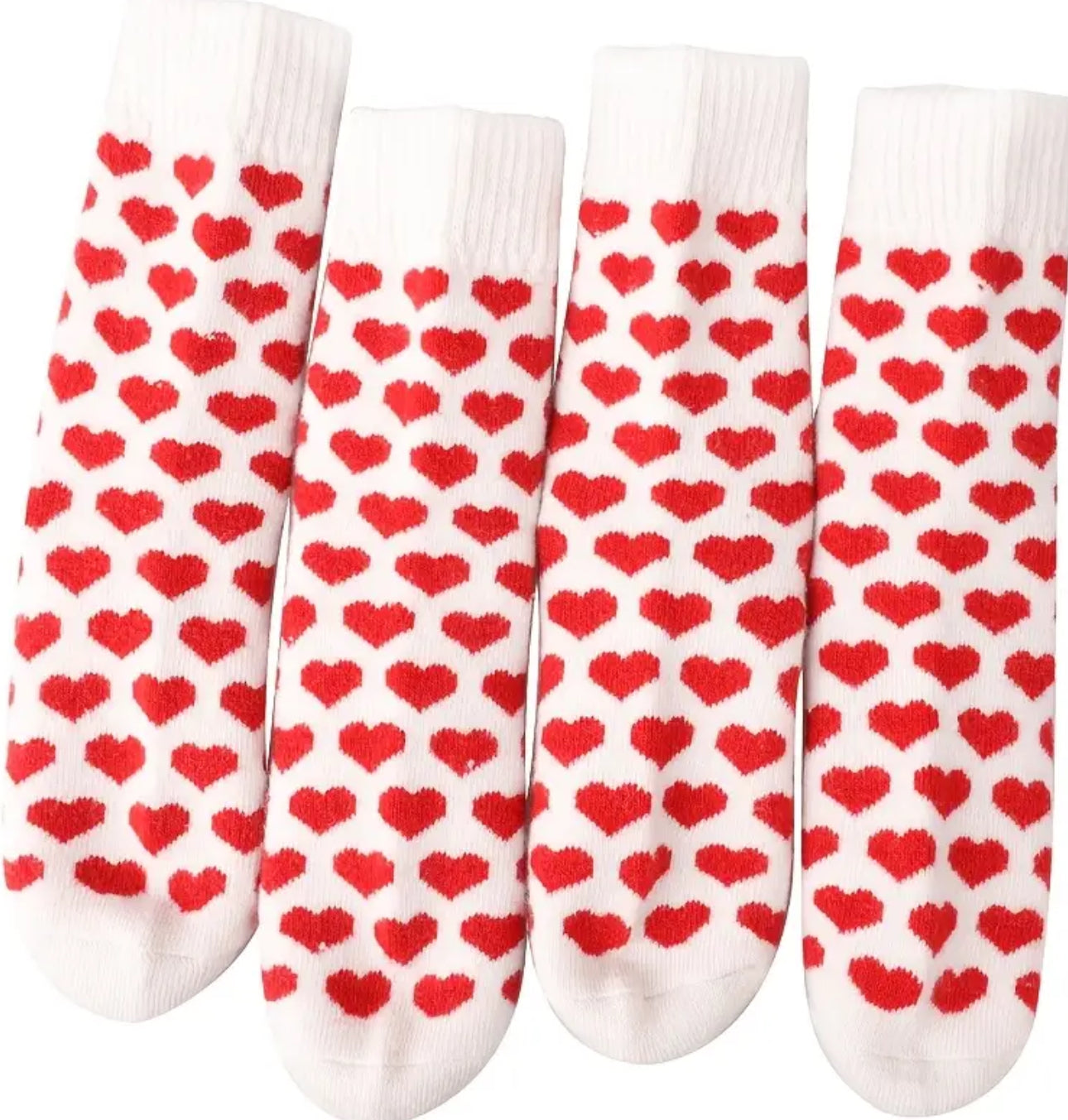 Socks with Heart - Soft Comfy andTrendy Socks One Size Fits Most