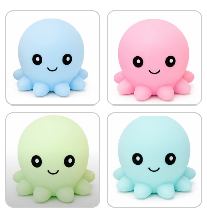 PASTEL OCTOPUS SQUISHY