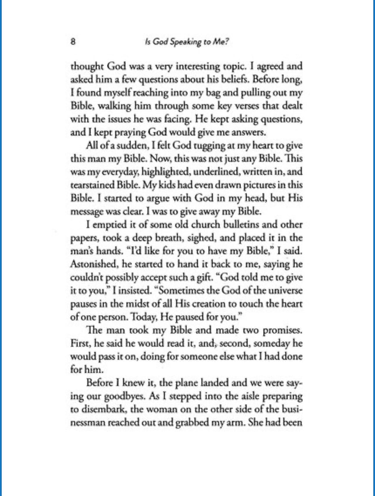 Is God Speaking to Me?: How to Discern His Voice and Direction
BY: LYSA TERKEURST (Pocket Size 4x6)