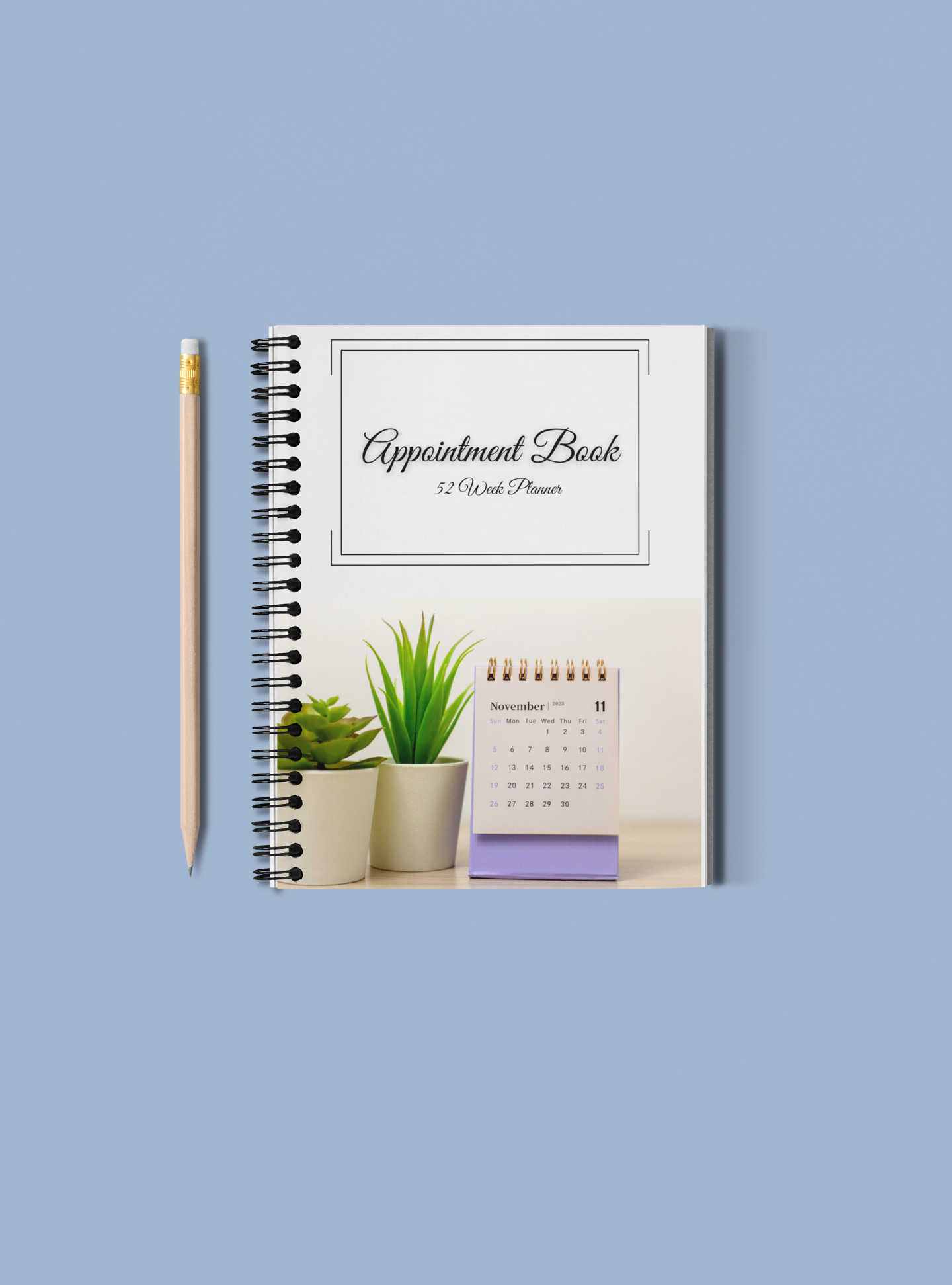 Personalizable 52 Week Appointment Planner