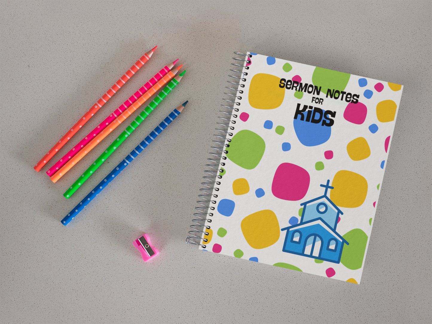 Sermon Notes Notebook For Kids Church Notebook Gift for Bible Study Notebook for Boys Note Taking for Christian Young Boys