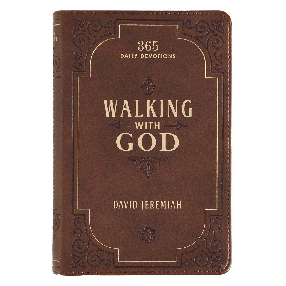Devotional Walking with God Faux Leather