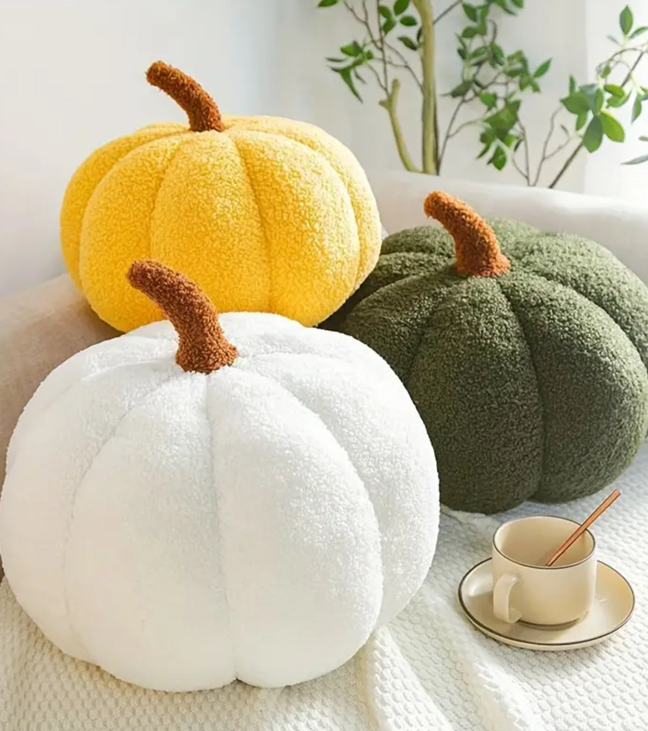 Pumpkin Pillow Creative Sofa Bedroom Cushion Home Decoration Fall Gift