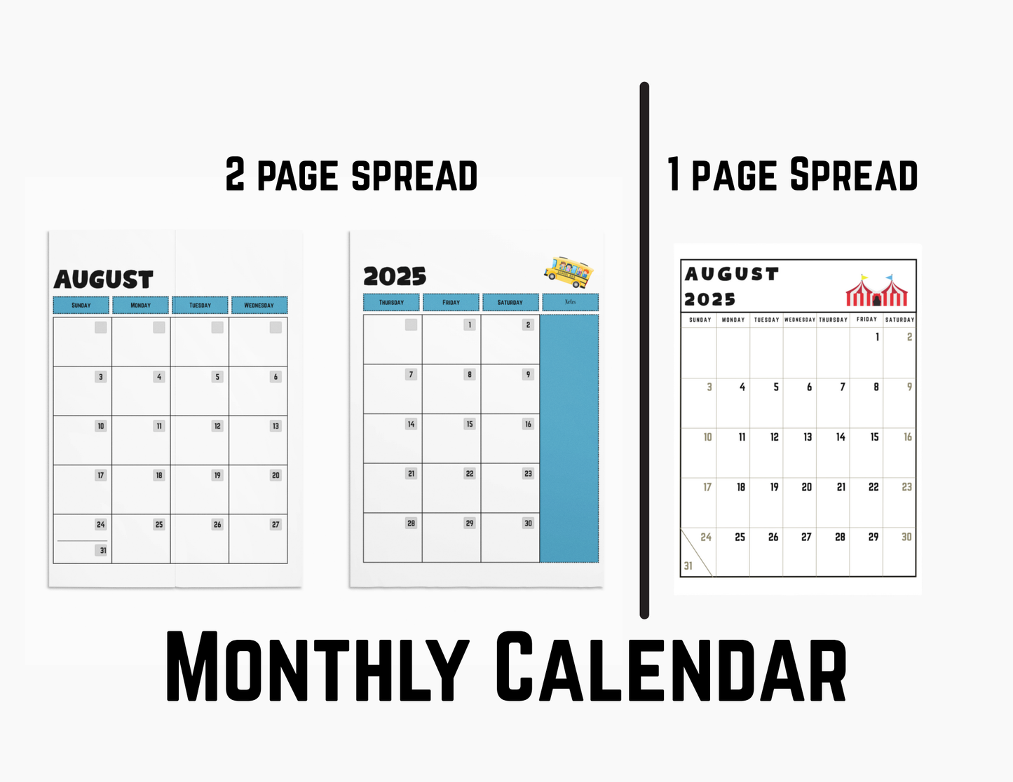 Personalized Carnival Planner for Teachers Plan Book for Education