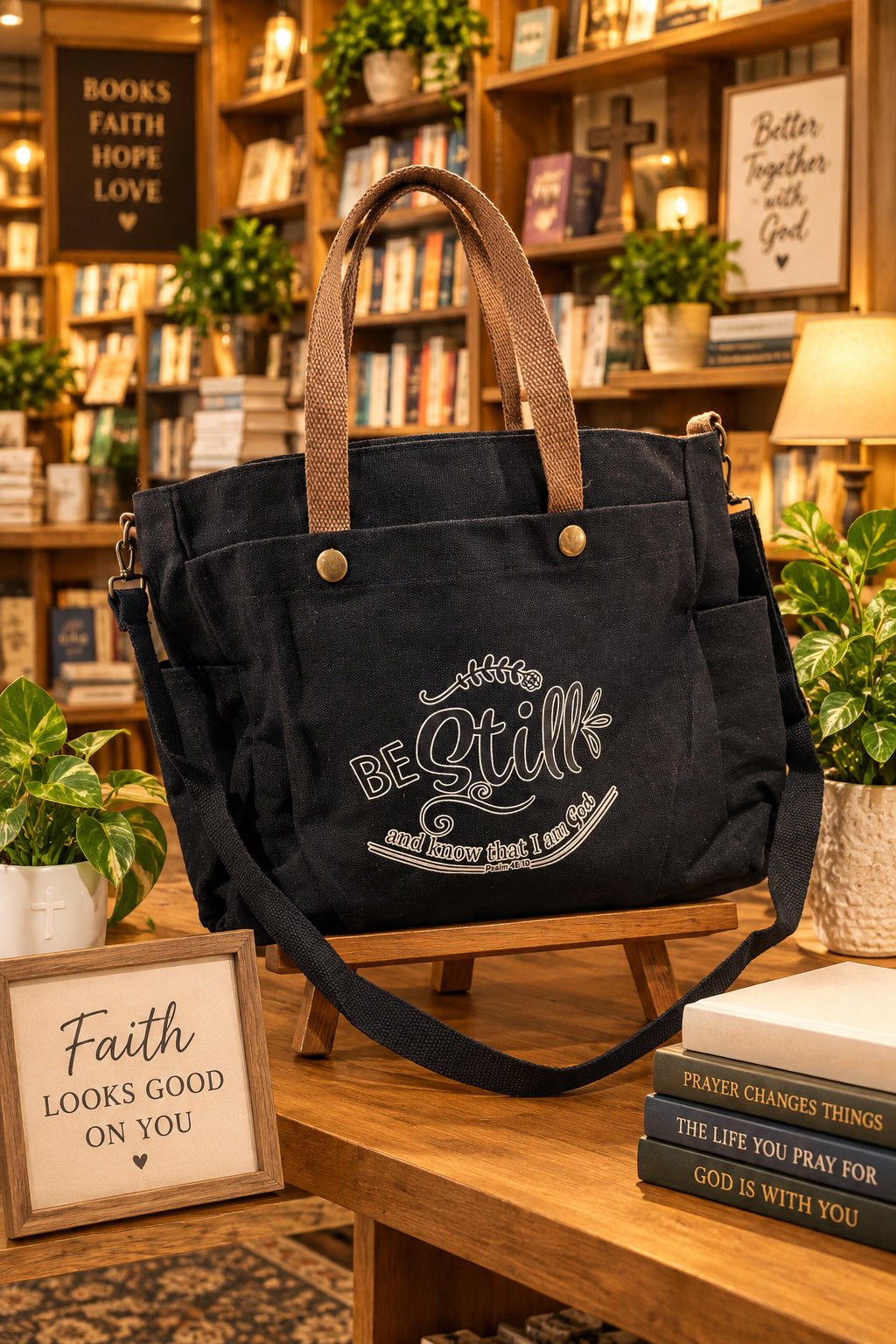 Be still Canvas Bag